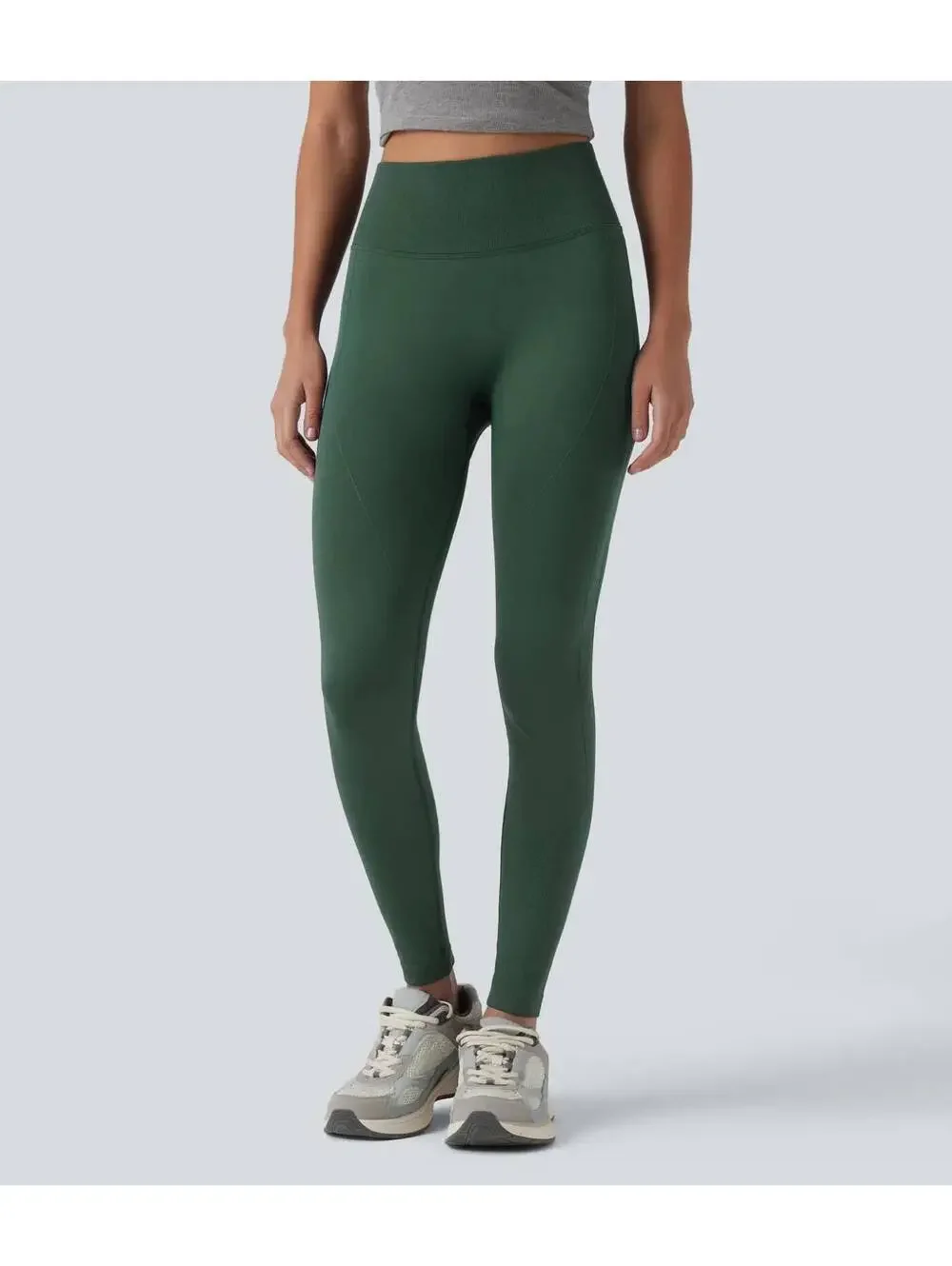 Halara OneForm Seamless High Waisted Tummy Butt Lifting Leggings Size XS 7/8